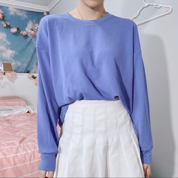 Forever 21 Tops - Periwinkle Sweater Pullover Blouse